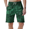 Green Nebula Galaxy Men's Shorts-grizzshop