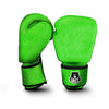 Green Neon Glitter Artwork Print Boxing Gloves-grizzshop