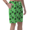 Green Paw Men's Shorts-grizzshop