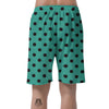 Green Polka Dot Men's Shorts-grizzshop