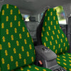 Green Rubber Duck Print Pattern Car Seat Covers-grizzshop