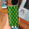 Green Rubber Duck Print Pattern Tumbler-grizzshop