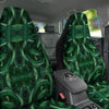 Green Snake 3D Print Pattern Car Seat Covers-grizzshop