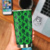 Green Snake Magic Eye Print Pattern Tumbler-grizzshop