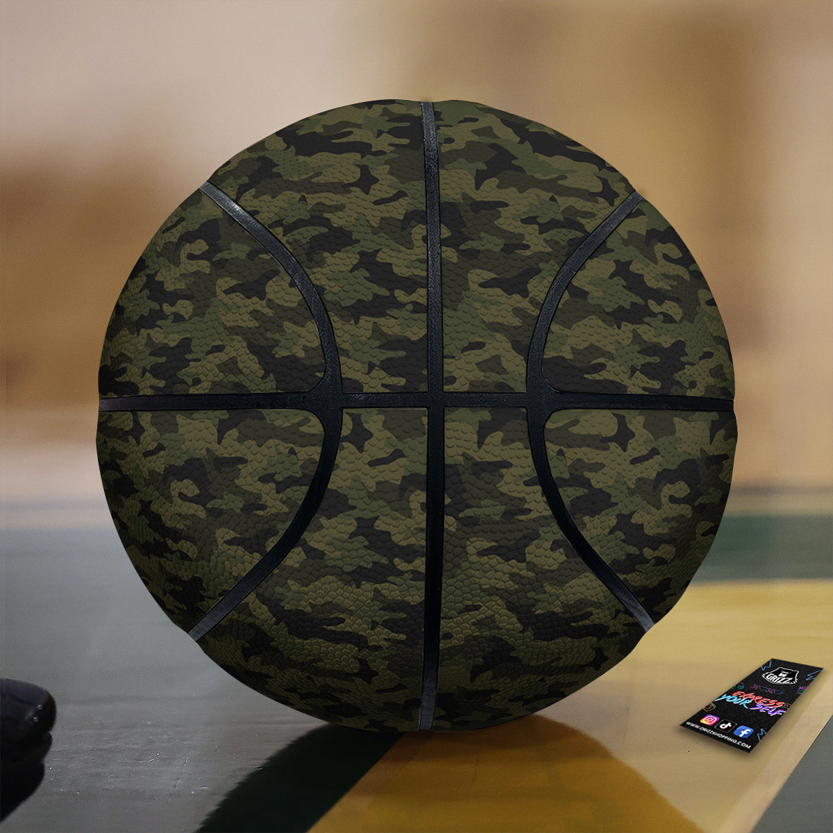 Husky Hippie Siberian Print Basketball