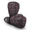 Grey And Pink Leopard Boxing Gloves-grizzshop