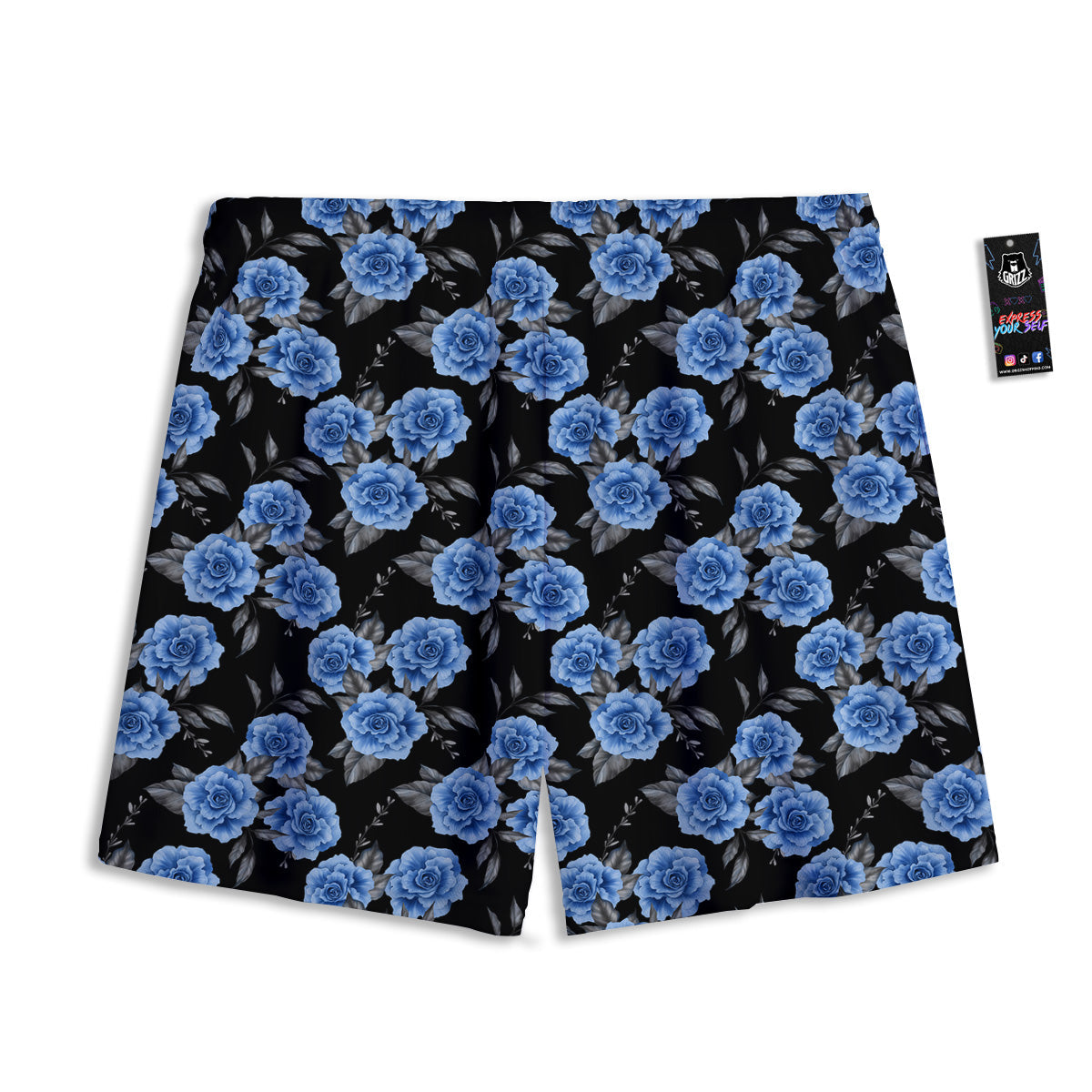 Gingerbread Cute Print Pattern Mesh Shorts