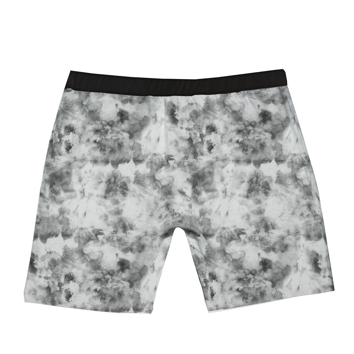 Grey Smoke Marble Print Pattern Boxer Briefs-grizzshop