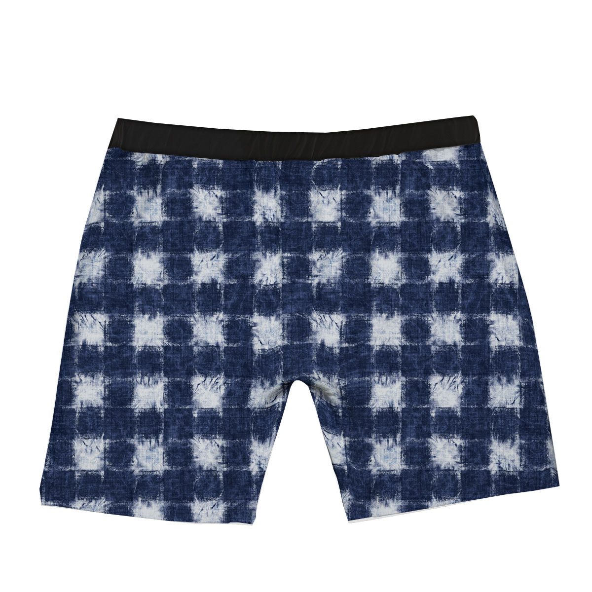 Grid Shibori Print Pattern Boxer Briefs-grizzshop