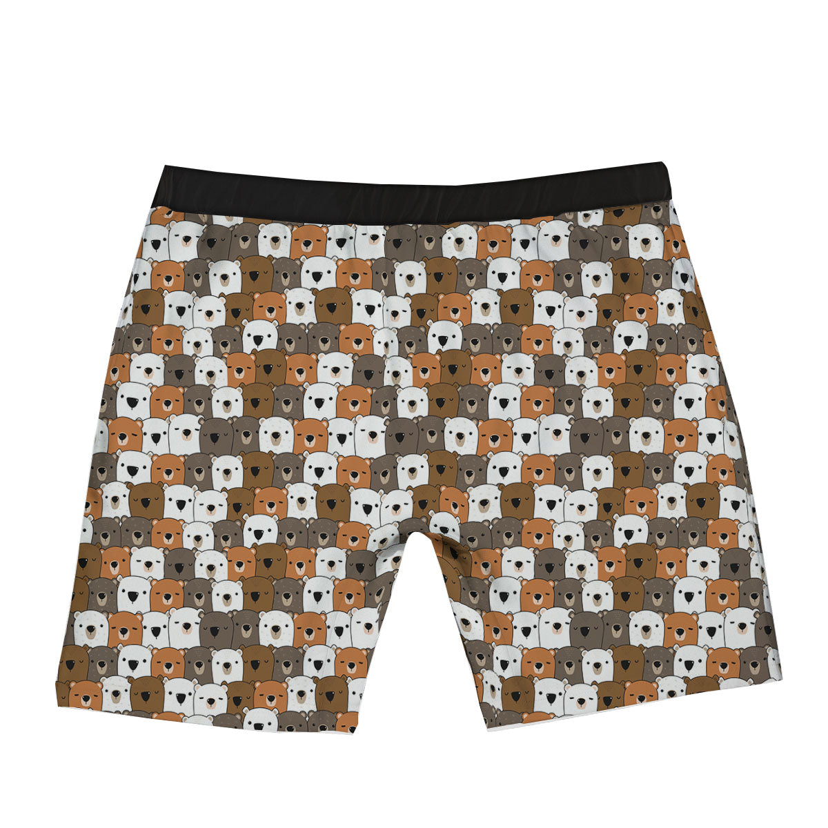 Grizzly Bear Cute Baby Print Pattern Boxer Briefs-grizzshop