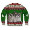 Grumpy Cat Ugly Christmas Sweater-grizzshop