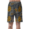 Grunge Geometric Triangle Men's Shorts-grizzshop