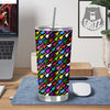 Guitars Colorful Print Pattern Tumbler-grizzshop