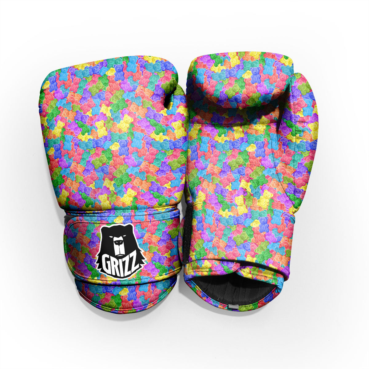 Gummy Bear Colorful Print Pro Boxing Glove