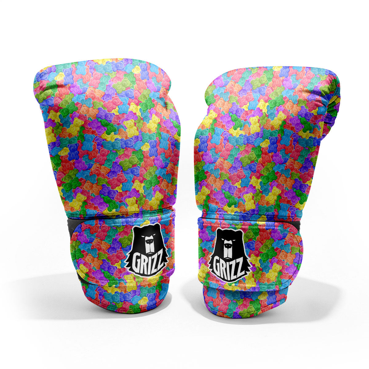 Gummy Bear Colorful Print Pro Boxing Glove