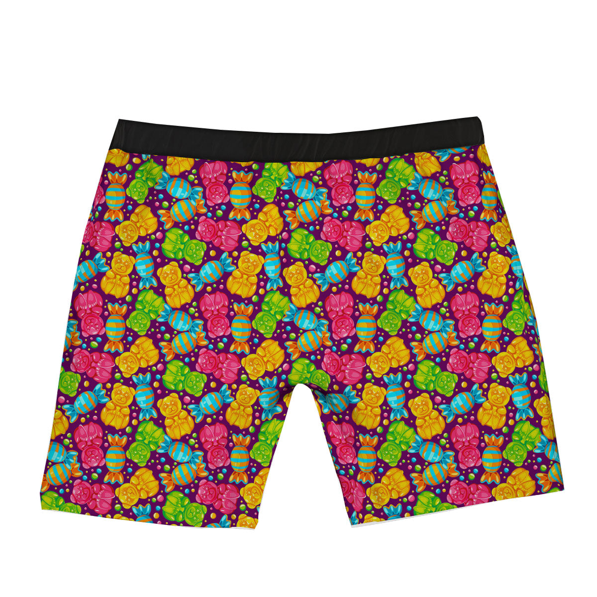 Gummy Colorful Print Boxer Briefs-grizzshop