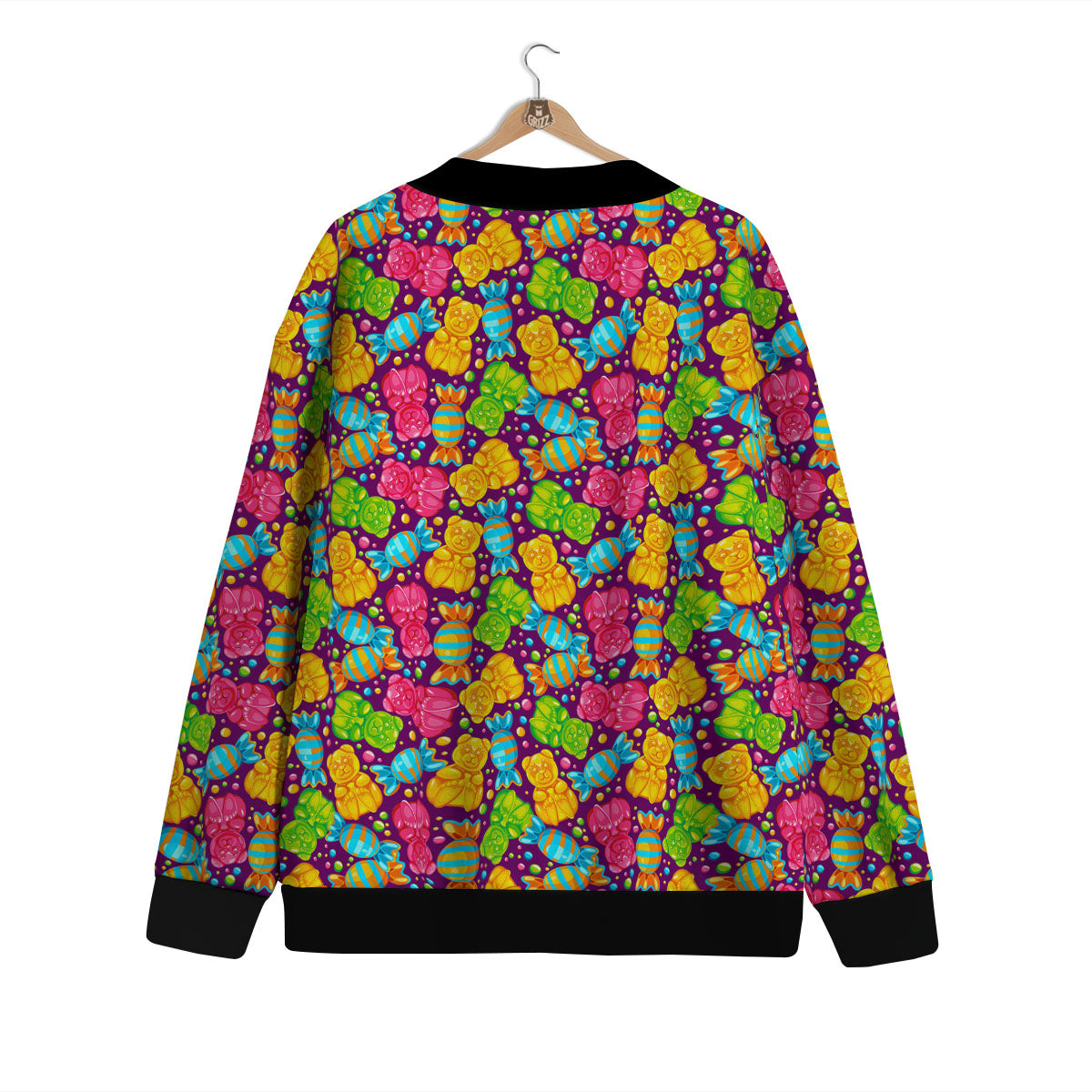 Gummy Colorful Print Cardigan-grizzshop