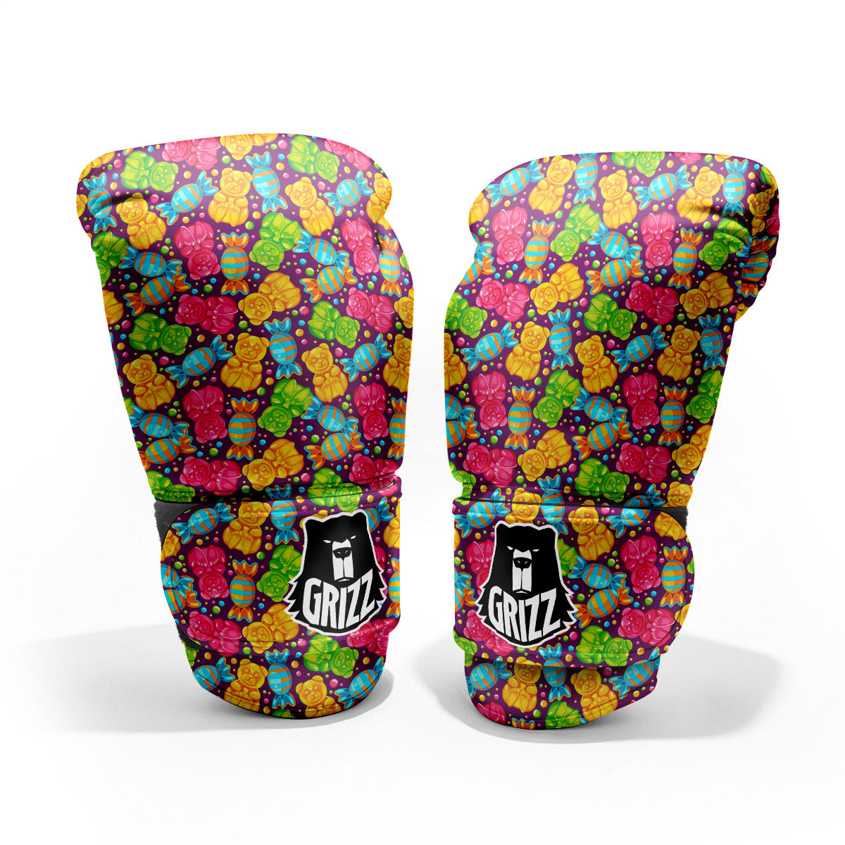 Gummy Colorful Print Pro Boxing Glove