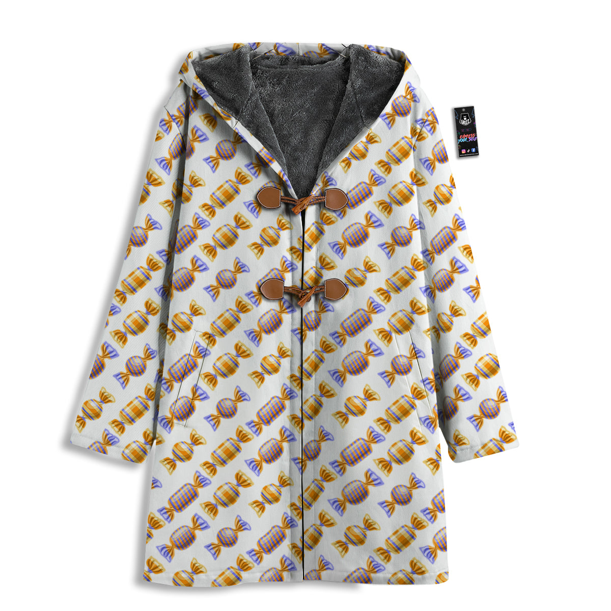 Gummy Yummy Print Pattern Men's Windbreaker Jacket-grizzshop