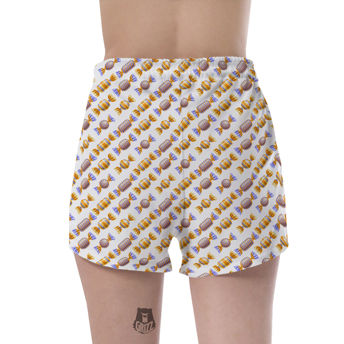 Gummy Yummy Print Pattern Women's Shorts-grizzshop