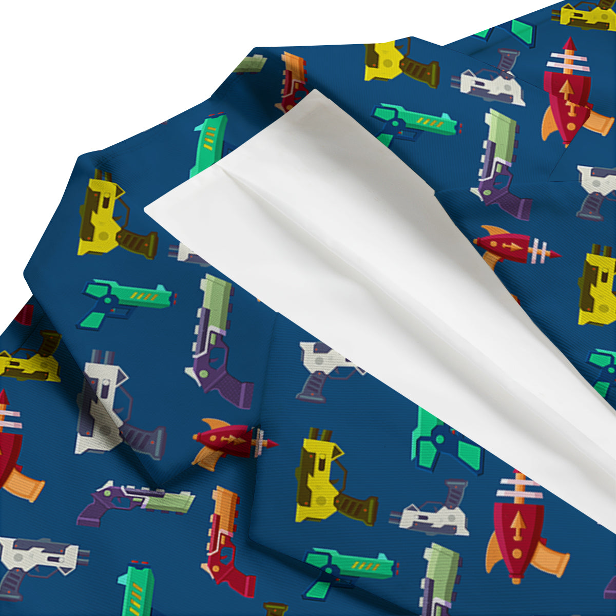 Guns Game Colorful Print Pattern Men's Blazer-grizzshop