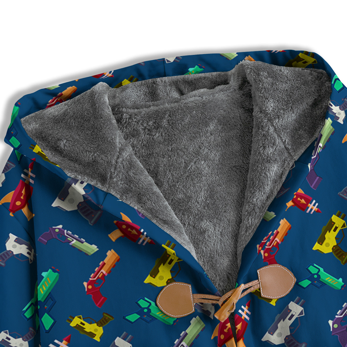 Guns Game Colorful Print Pattern Men's Windbreaker Jacket-grizzshop