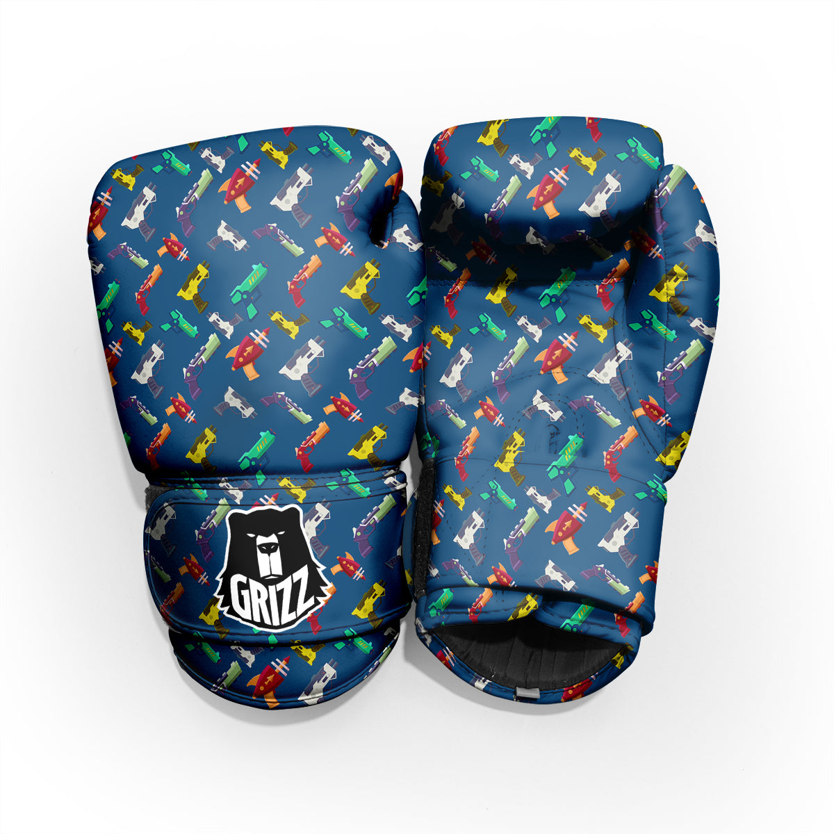 Guns Game Colorful Print Pattern Pro Boxing Glove