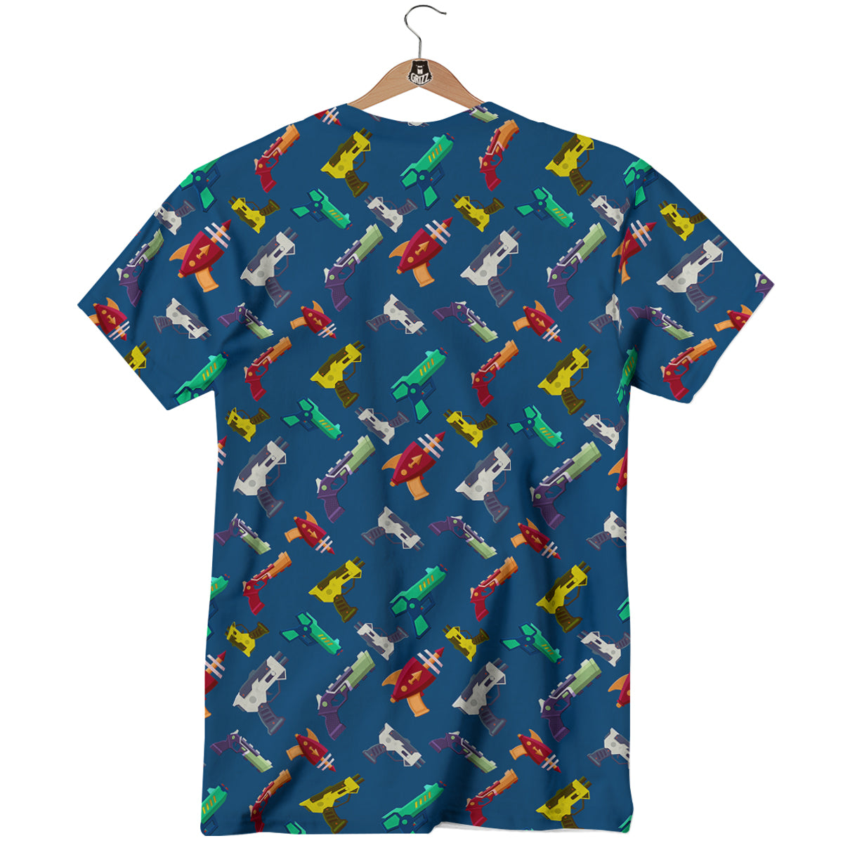 Guns Game Colorful Print Pattern T-Shirt-grizzshop