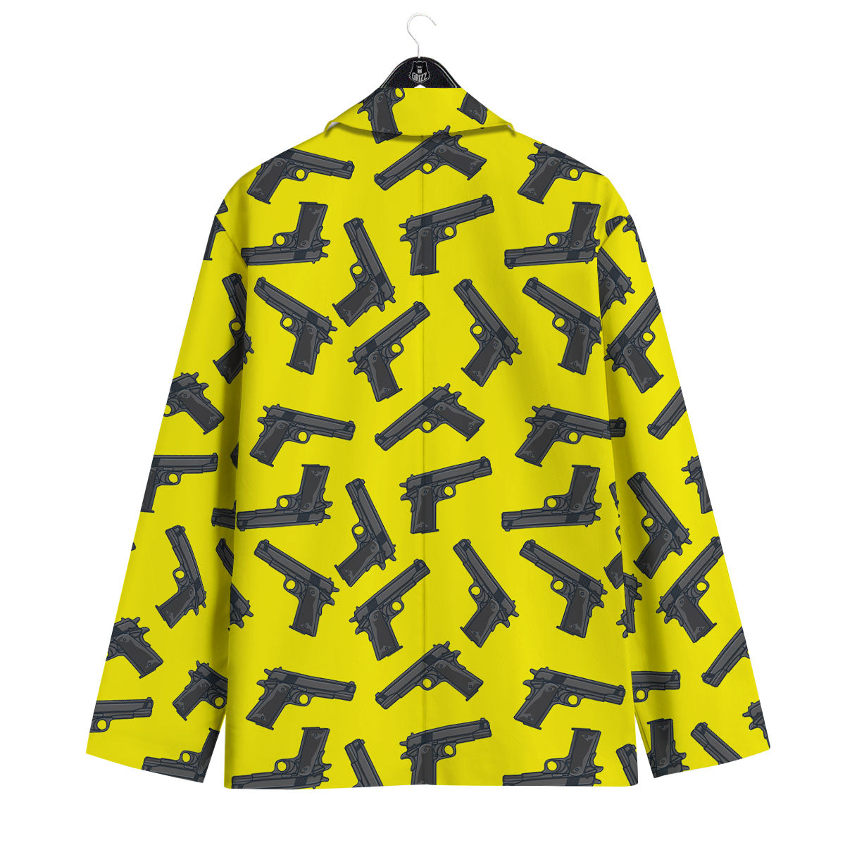 Guns Military Print Pattern Men's Sport Coat-grizzshop