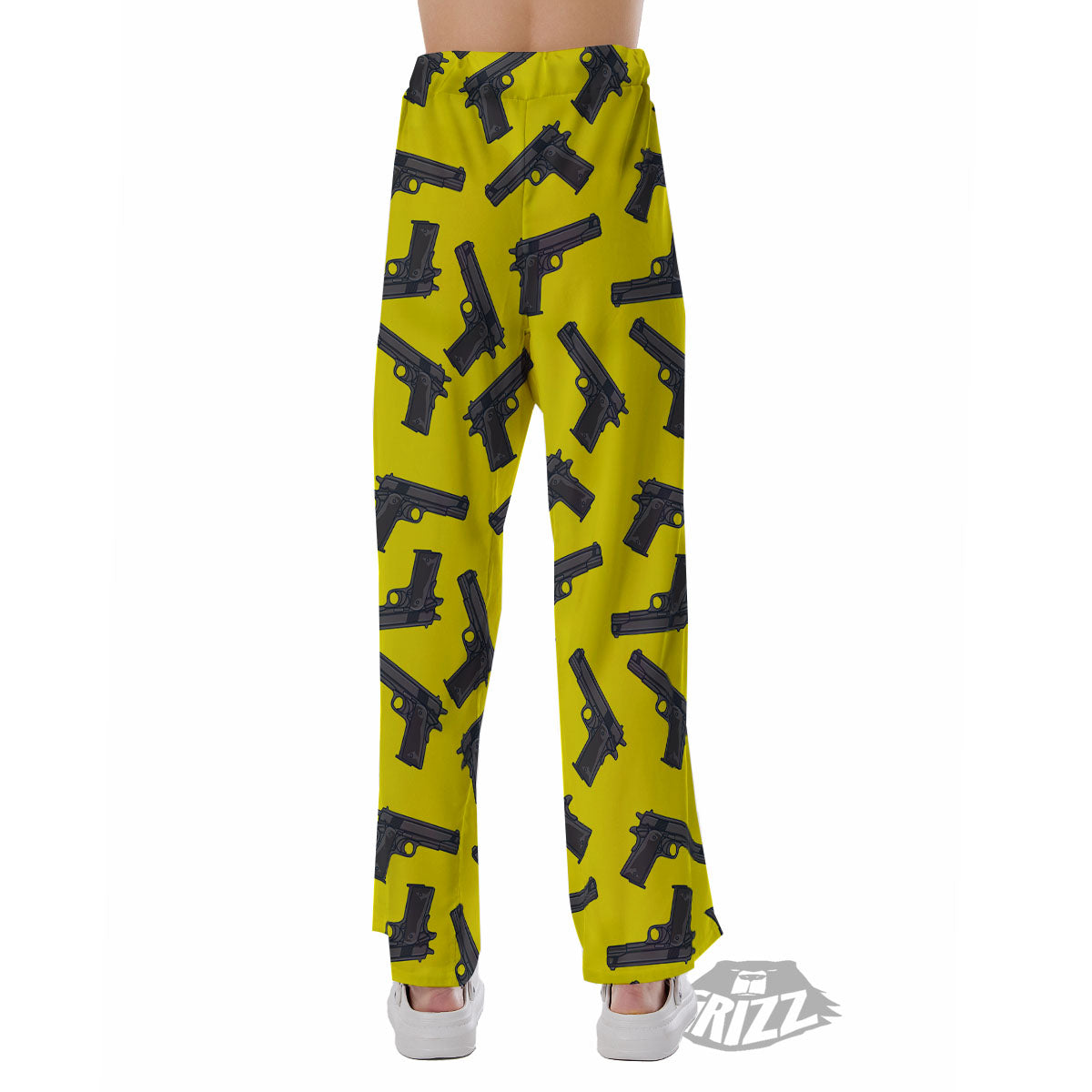 Guns Military Print Pattern Pajama Pants-grizzshop