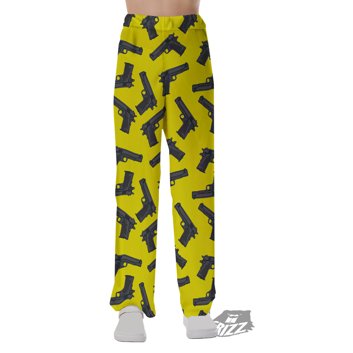 Guns Military Print Pattern Pajama Pants-grizzshop