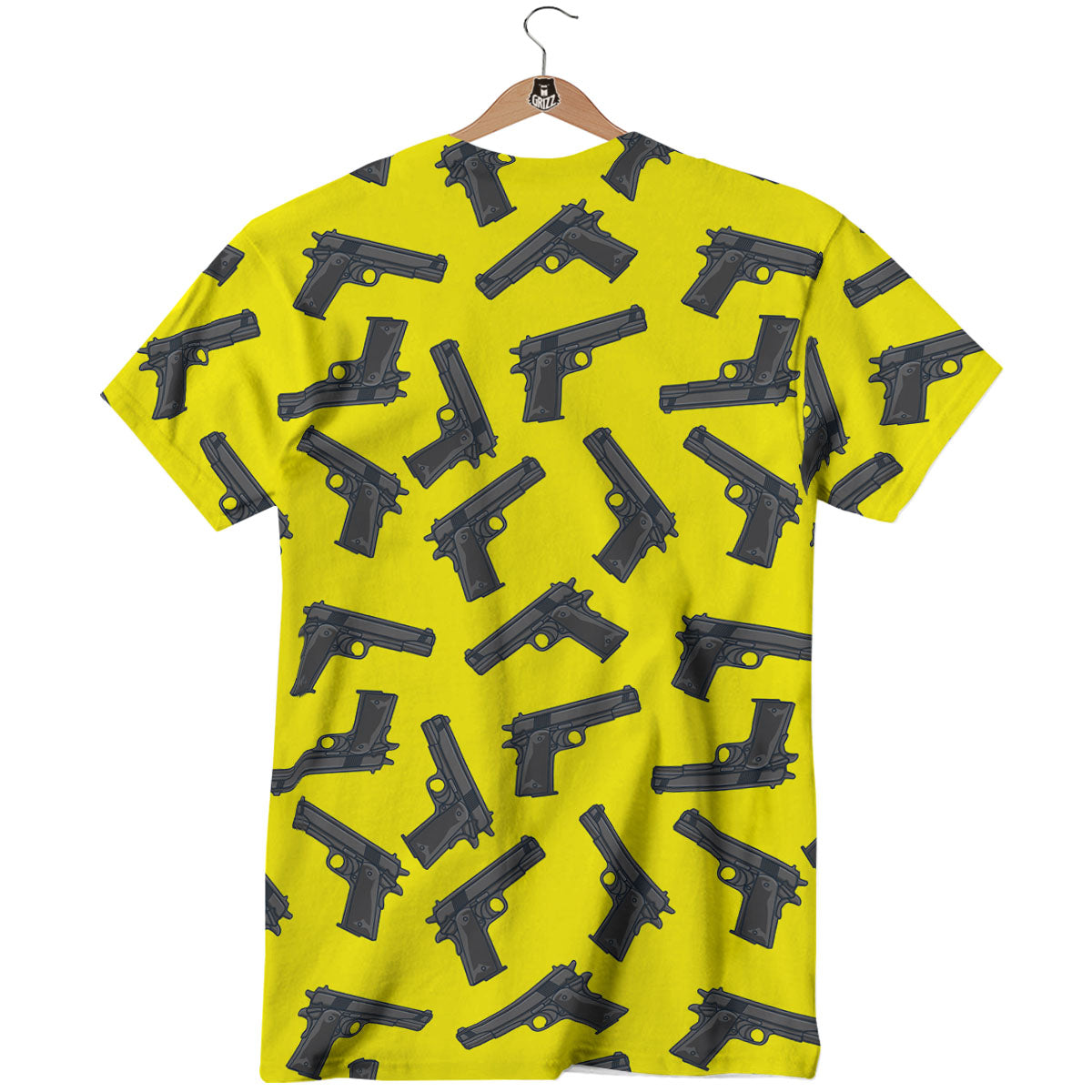 Guns Military Print Pattern T-Shirt-grizzshop