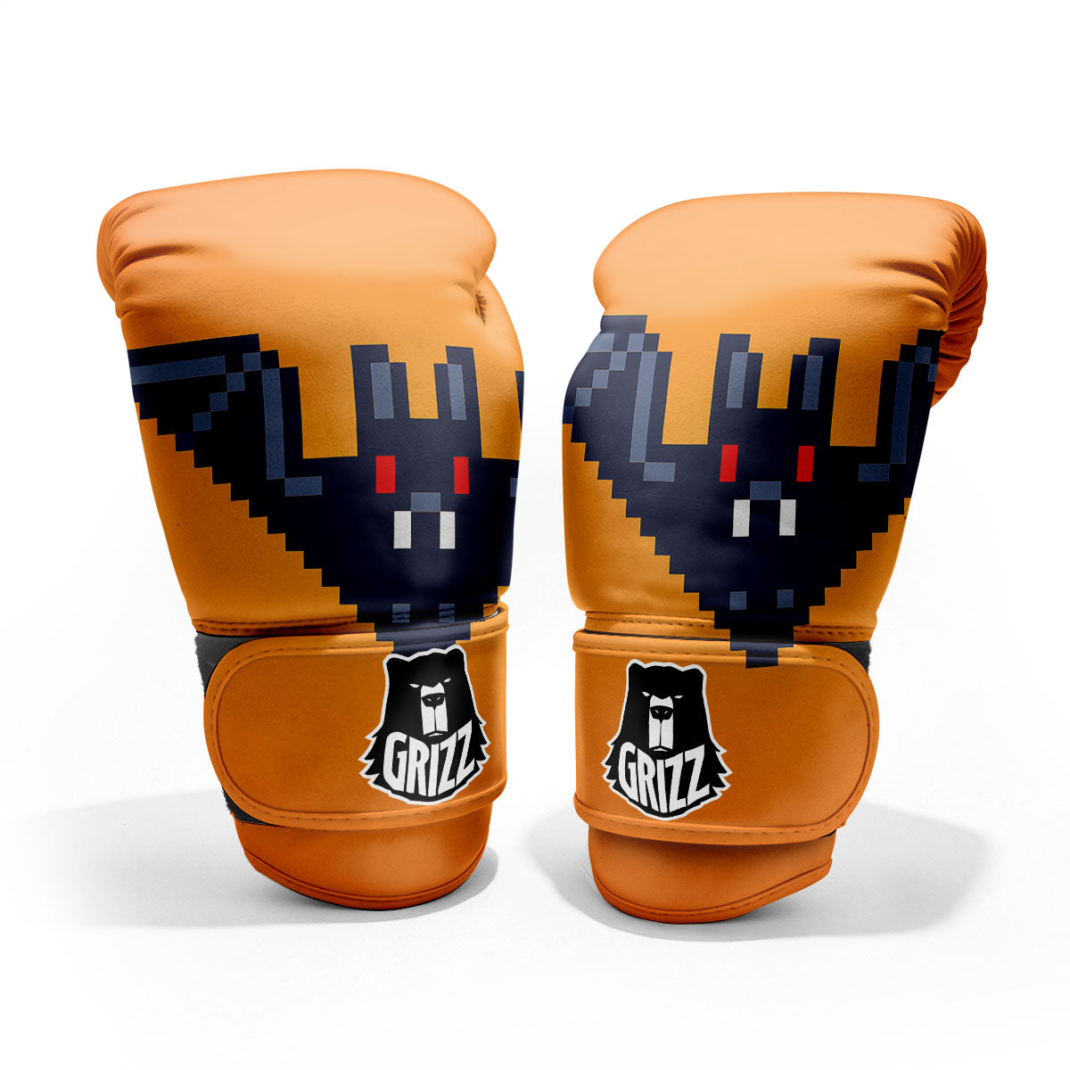 Halloween Bat 8-Bit Pixel Print Pro Boxing Glove