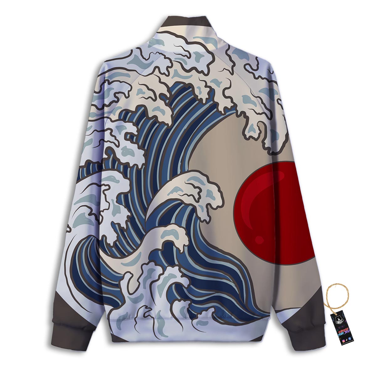 Halloween Black And Purple Print Pattern Track Jacket-grizzshop
