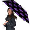 Halloween Coffin Purple Print Pattern Umbrella-grizzshop