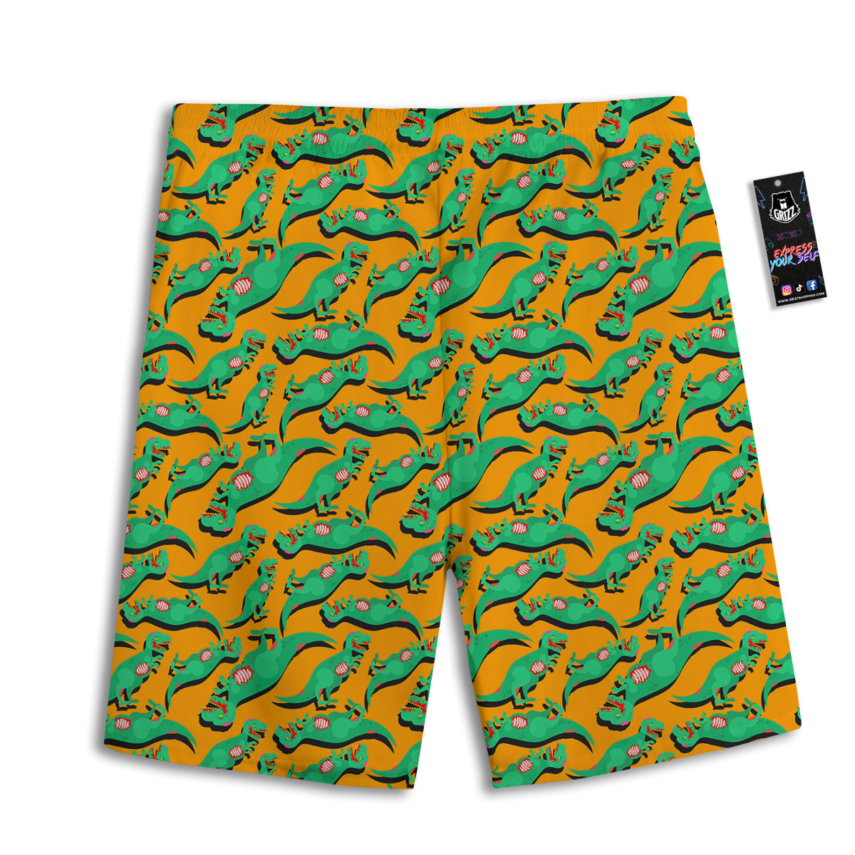 Inspired Native Print Pattern Men's Athletic Shorts