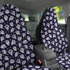 Halloween Cute Ghost Emoji Print Pattern Car Seat Covers-grizzshop