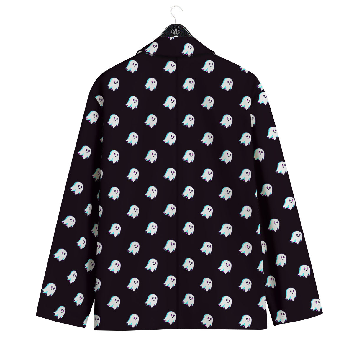 Halloween Ghost Little Print Pattern Men's Sport Coat-grizzshop