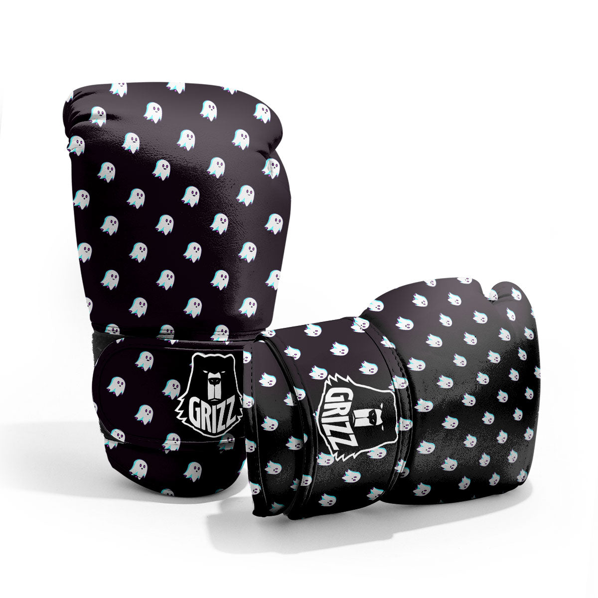 Halloween Ghost Little Print Pattern Pro Boxing Glove