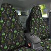 Halloween Green Poison Witch Print Pattern Car Seat Covers-grizzshop