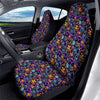 Halloween Neon Cute Print Pattern Car Seat Covers-grizzshop