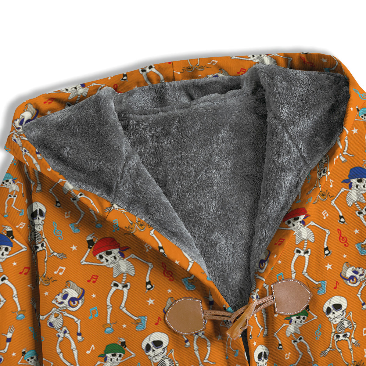 Halloween Party Orange Print Pattern Men's Windbreaker Jacket-grizzshop