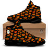 Halloween Pumpkin Print Pattern Black Basketball Shoes-grizzshop