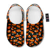 Halloween Pumpkin Print Pattern Clog-grizzshop