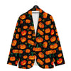 Halloween Pumpkin Print Pattern Men's Sport Coat