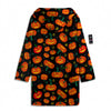 Halloween Pumpkin Print Pattern Men's Windbreaker Jacket