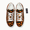 Halloween Pumpkin Print Pattern Platform Shoes-grizzshop