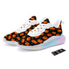 Halloween Pumpkin Print Pattern Running Sneakers-grizzshop