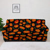 Halloween Pumpkin Print Pattern Sofa Cover-grizzshop