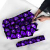 Halloween Skull Black And Purple Print Umbrella-grizzshop